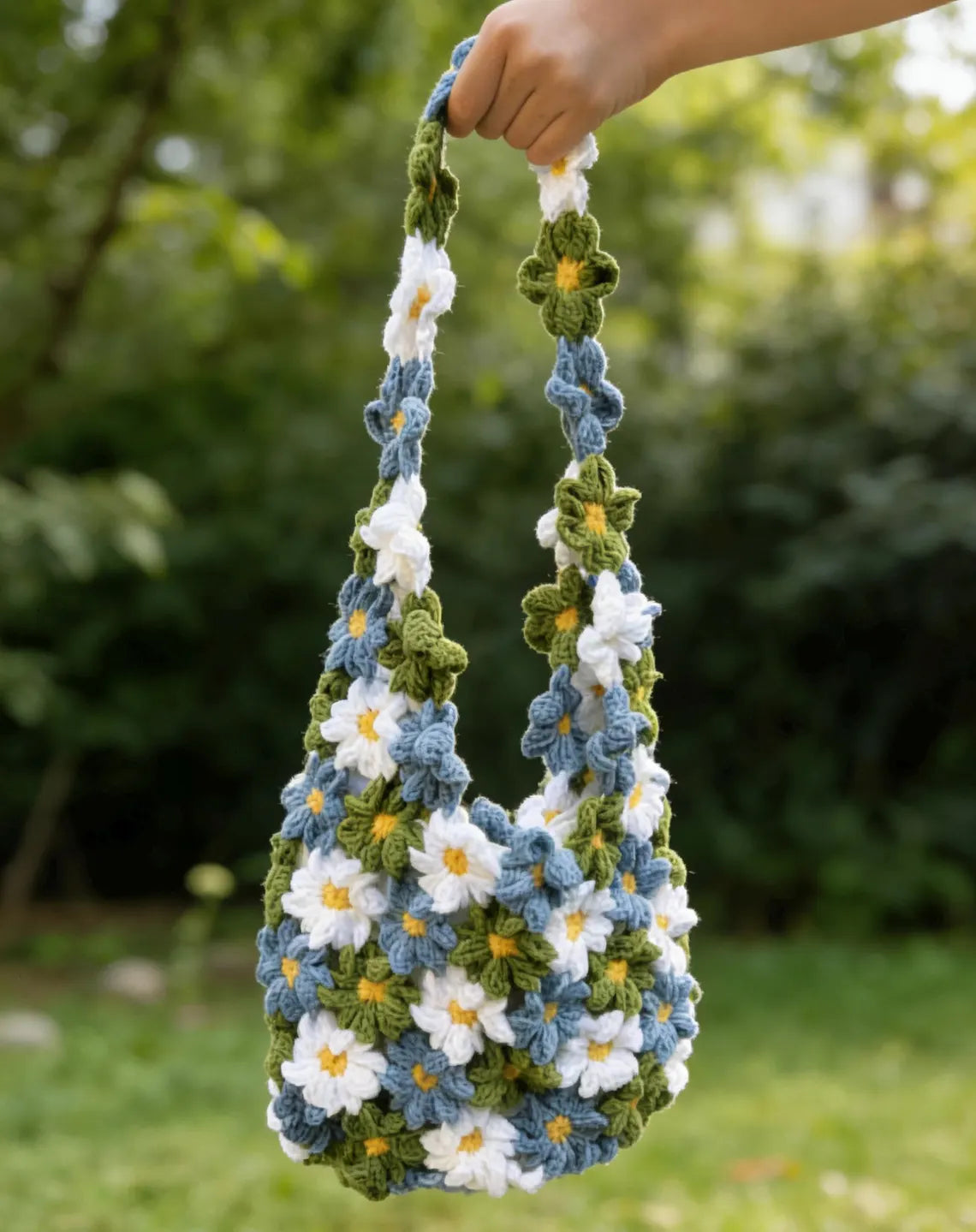 Flores de Crochê Feitas à Mão — foto 3
