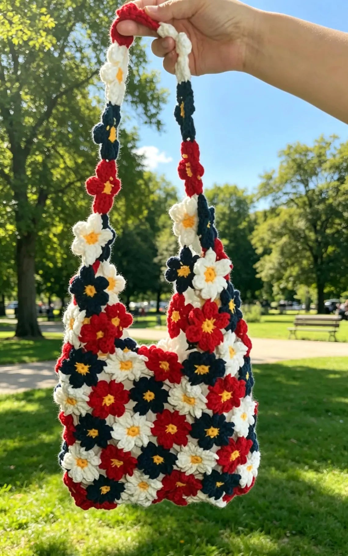 Flores de Crochê Feitas à Mão — foto 5